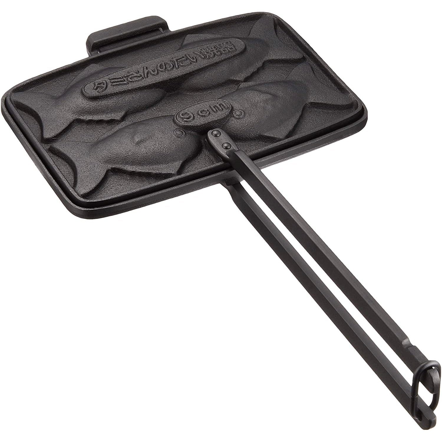 Oigen Nambu Cast Iron Taiyaki Maker F-463, double mold, ideal for homemade Japanese sweets.