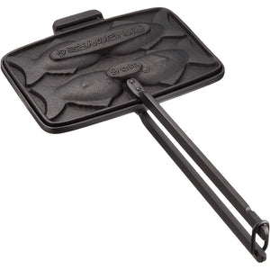 Oigen Nambu Cast Iron Taiyaki Maker F-463, double mold, ideal for homemade Japanese sweets.