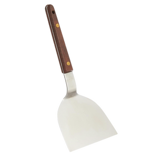 Stainless Steel All Purpose Turner & Teppanyaki Spatula 105mm, compact size, ideal for everyday cooking