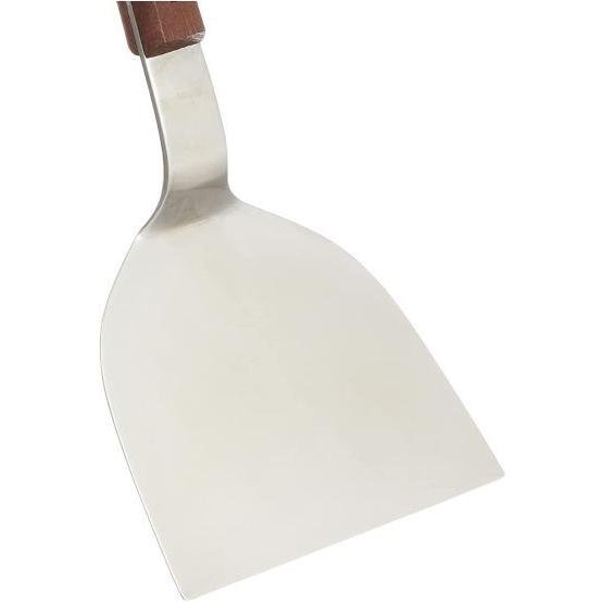 Close-up of Stainless Steel All Purpose Turner & Teppanyaki Spatula 105mm, featuring polished finish