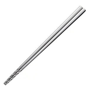 Todai Tornado Metal Chopsticks 235mm with non-slip tips, perfect for comfortable food handling