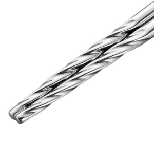 235mm Todai Tornado Metal Chopsticks with twist body offering stable grip for daily meals