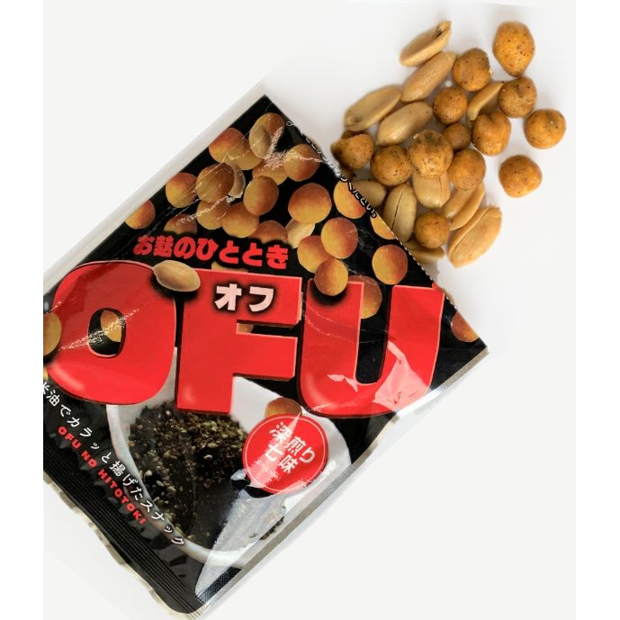 25g Itofu Shichimi Seasoned Fu Crackers And Smoked Peanuts, savory Japanese snack, designed for daily enjoyment