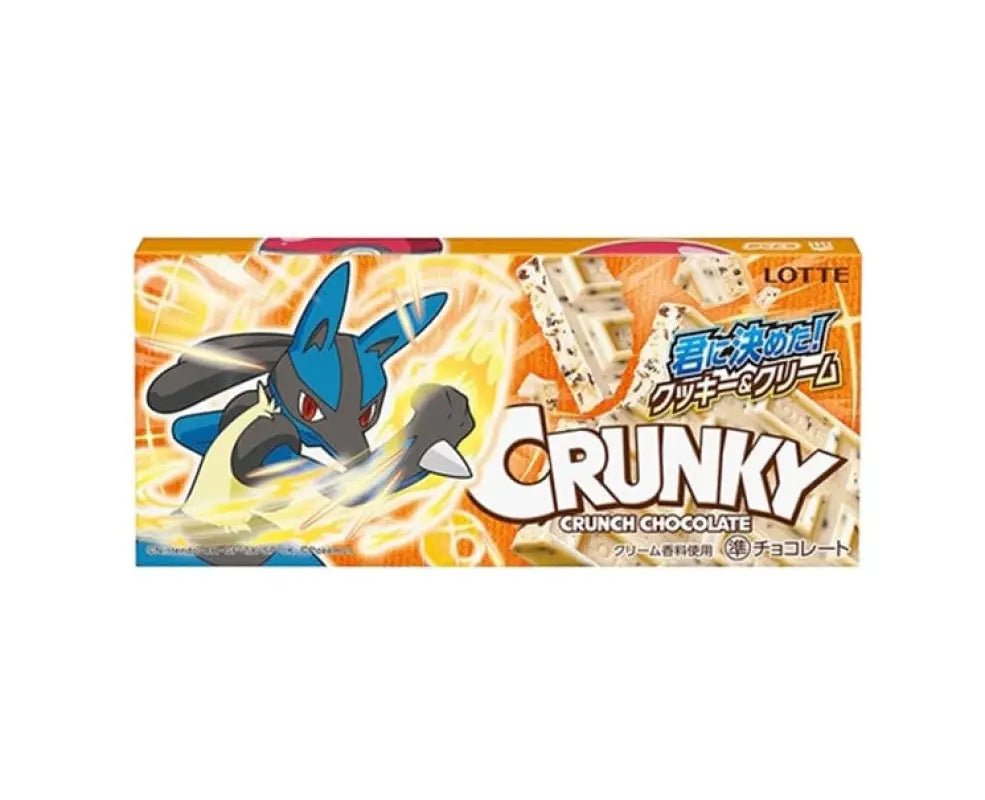 Crunky X Pokemon Cookies & Cream Chocolate - YOYO JAPAN