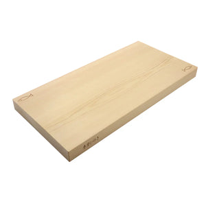 Kiya Kiso Hinoki Natural Japanese Cypress Cutting Board, 41cm, handmade from Hinoki wood, ideal for precise cutting