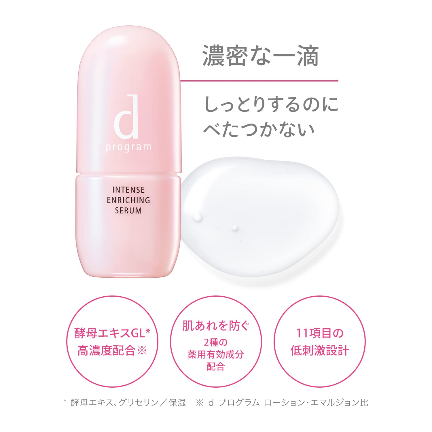 d Program Medicated Dense Serum Intense Enriching Serum, Main Body, Quasi Drug, For Sensitive Skin, Repeated Drying Trouble (45 ml) - YOYO JAPAN