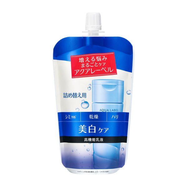 Shiseido Aqualabel White Care Milk [refill] 117ml - Japanese Brightening Milky Lotion