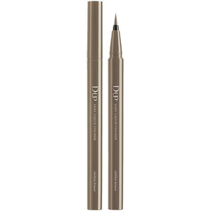D - Up Silky Liquid Eyeliner Chiffon Brown Waterproof Long - Lasting (1 Piece)