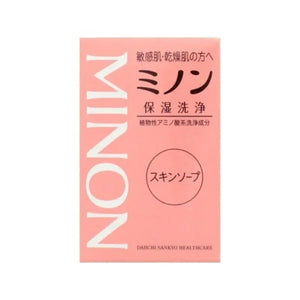 Daiichi Sankyo Healthcare Minon Skin Soap 80g - Facial Cleansing Soap For Sensitive Skin