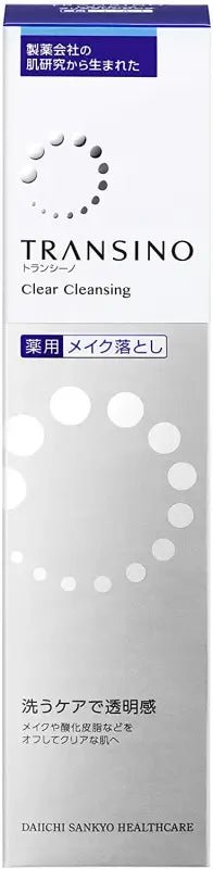 Daiichi Sankyo Healthcare Transino Medicinal Clear Cleansing 120g - Japanese Face Cleanser - YOYO JAPAN
