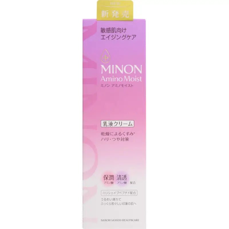 Daiichi Sankyo Minon Amino Moist Aging Care Milky Emulsion 100g - Emulsion Made In Japan