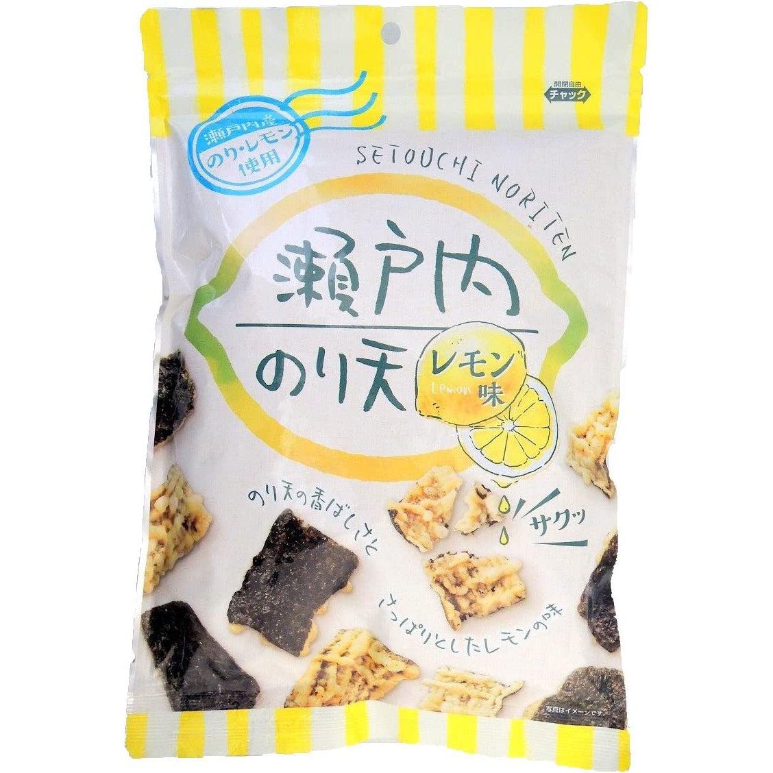 Daiko Noriten Setouchi Lemon Nori Seaweed Tempura Chips 70g - YOYO JAPAN