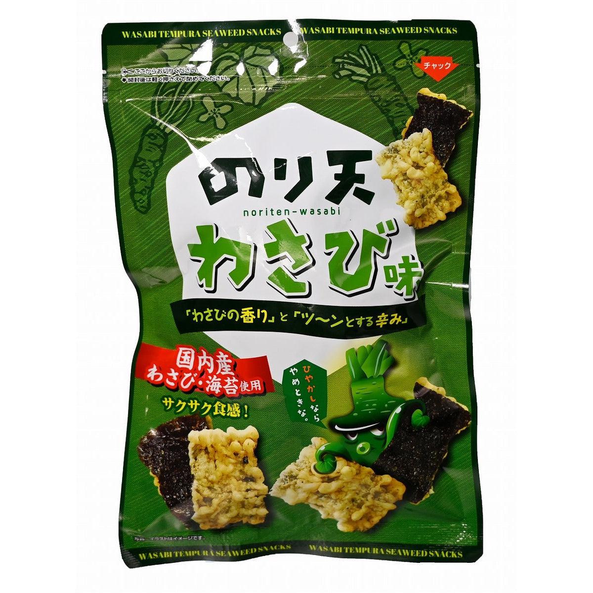 Daiko Noriten Wasabi Tempura Seaweed Snack (Pack of 10 Bags) - YOYO JAPAN