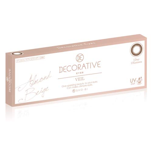 Decorative Eyes Japan Veil 1 Day 10 Uv & Moist Almond Beige - 4.50