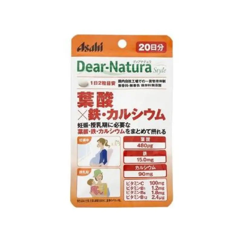 Deer Natura S folic x Iron x Calcium 40 tablets - YOYO JAPAN