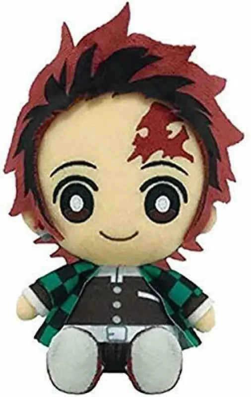 Demon Slayer Kimetsu No Yaiba Kamado Tanjiro Chibi Plush Doll Stuffed Toy