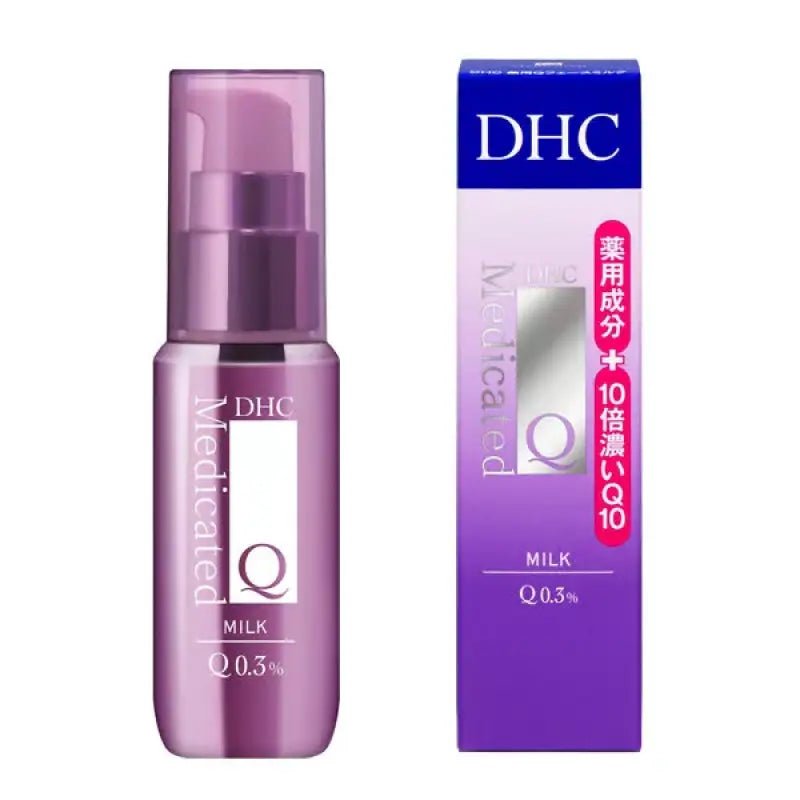 Dhc Medicated Q Face Milk Q10 Moisturizing Essence 40ml - Japan Skincare