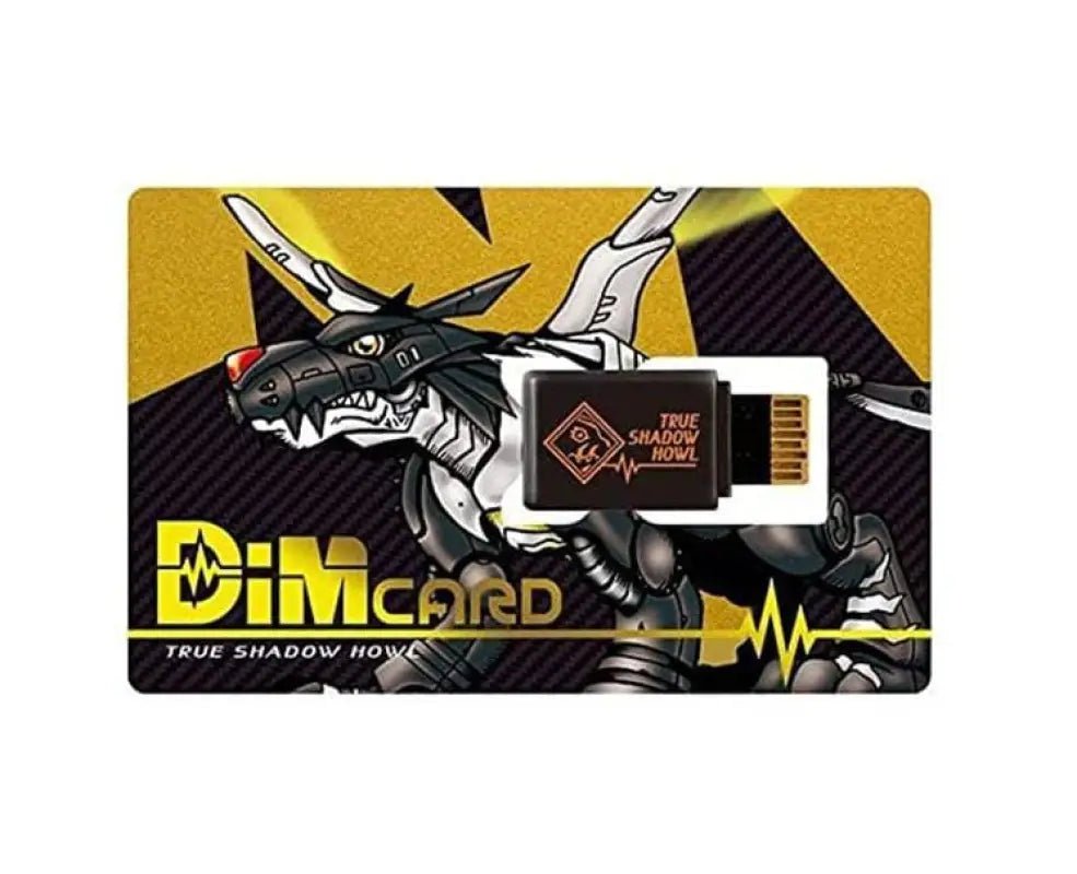 Digimon Dim Card Set: Mad Black Roar & True Shadow Howl