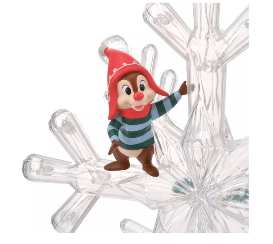 Disney Christmas Chip & Dale Tree Topper Regular