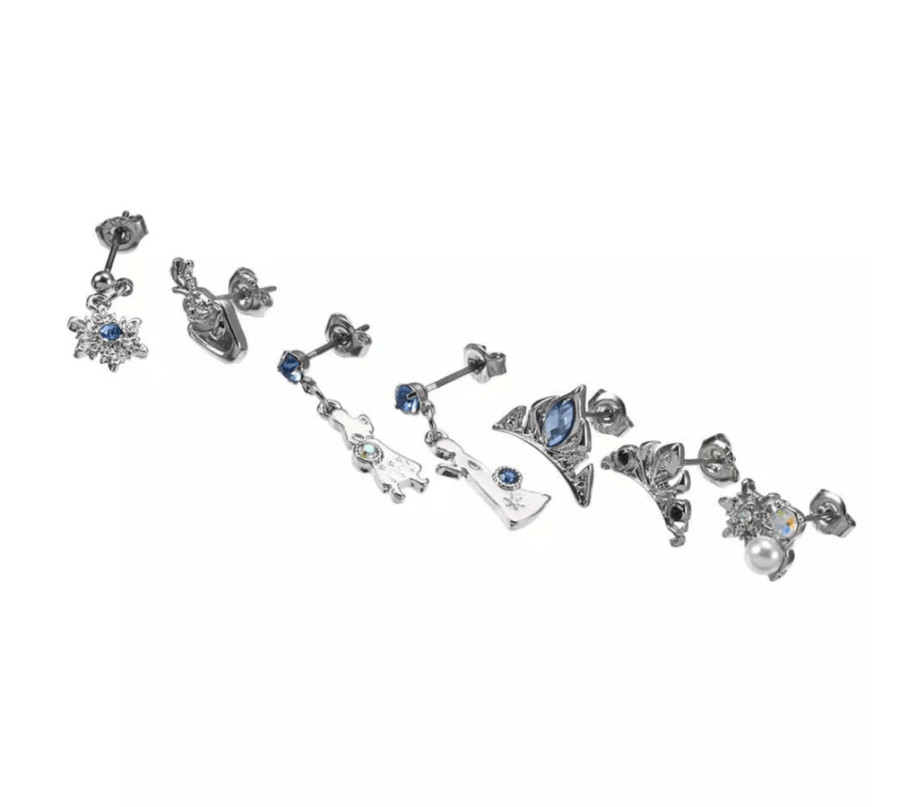 Disney Frozen Earrings Set Silhouette & Variety