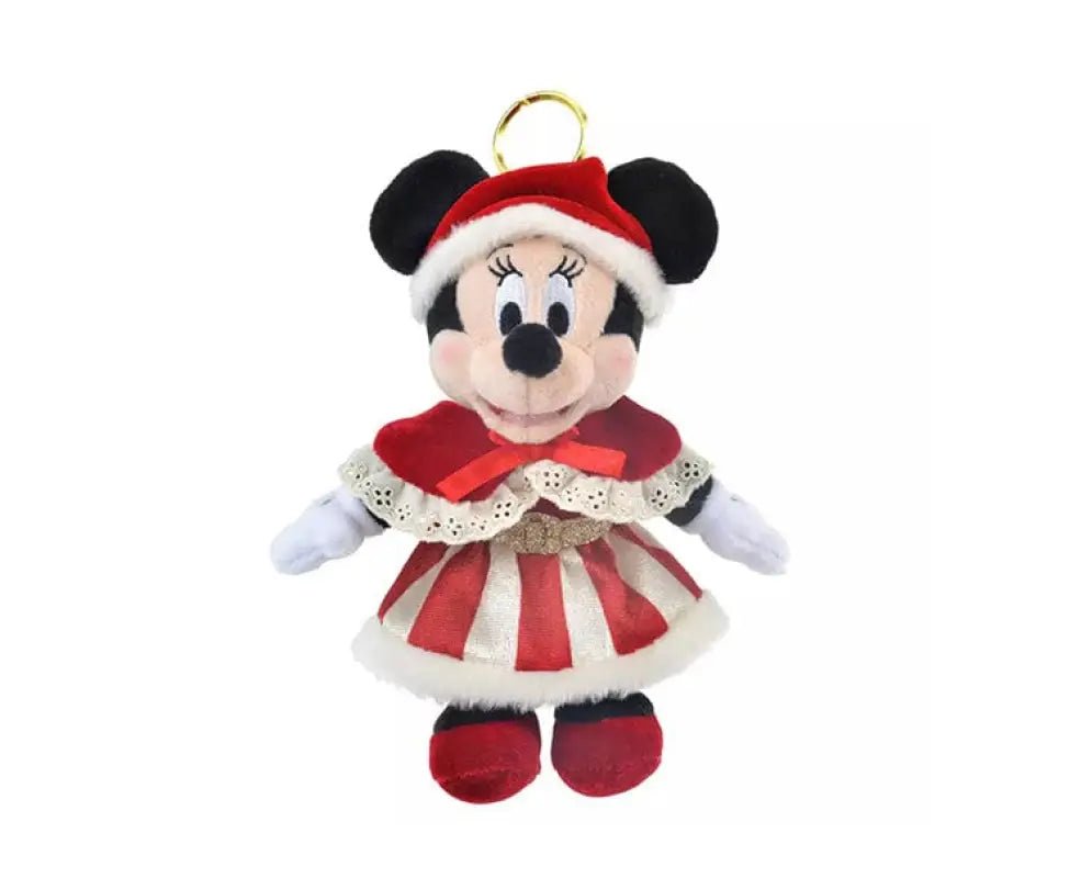 Disney Japan Christmas 2023 Minnie Plush Keychain