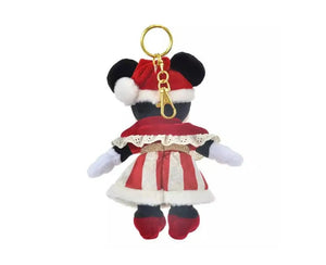 Disney Japan Christmas 2023 Minnie Plush Keychain