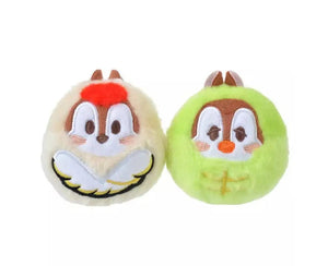 Disney Japan New Year 2024 Chip & Dale Daruma Plush Set