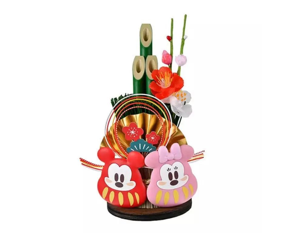 Disney Japan New Year 2024 Mickey & Minnie Kadomatsu