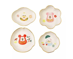 Disney Japan New Year 2024 Small Plate Set