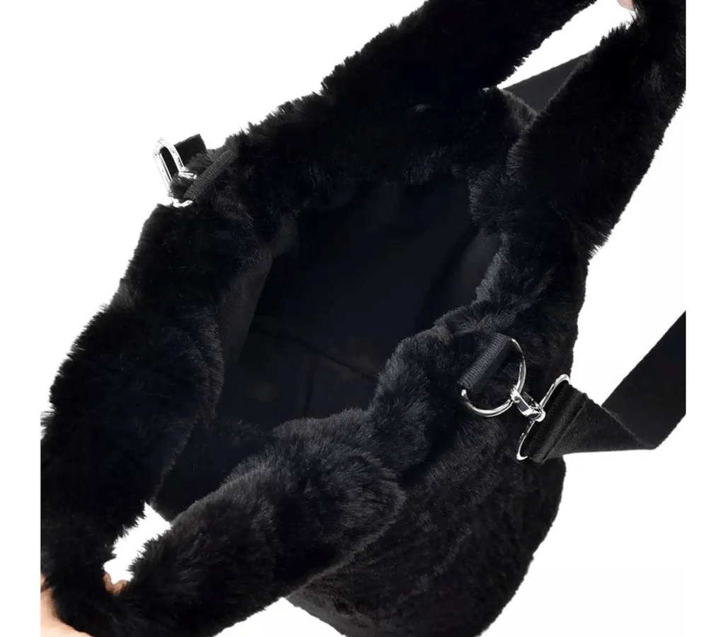 Disney Mickey Mouse Fur Tote 2 - Way Bag