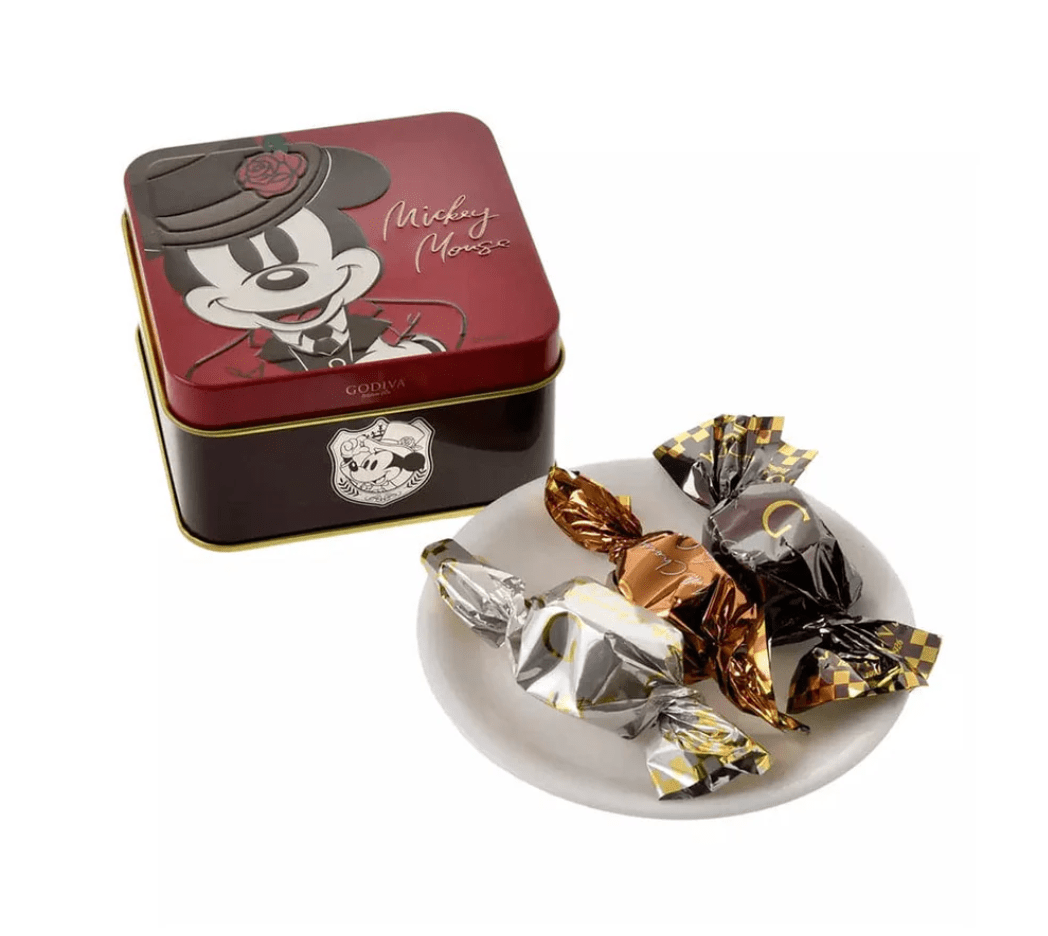 Disney Mickey x Godiva Chocolate in Can Valentine 2025