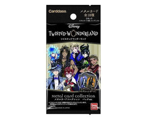 Disney Twisted Wonderland Collection Metal Cards Box