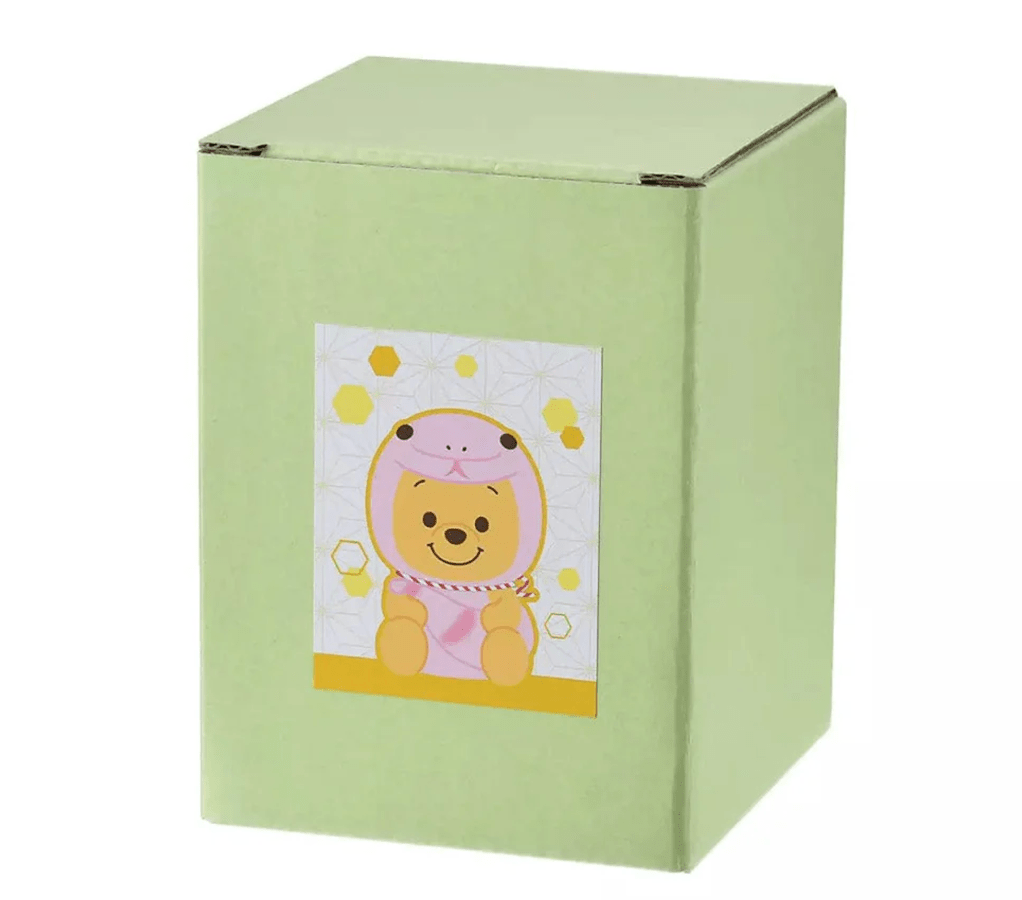 Disney Winnie the Pooh Figurine Pink New Year 2025