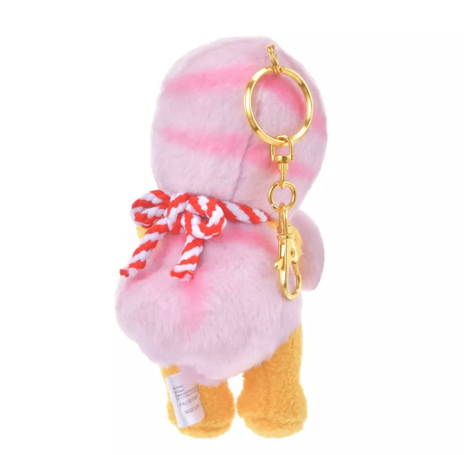 Disney Winnie the Pooh Plush Keychain New Year 2025 Pink