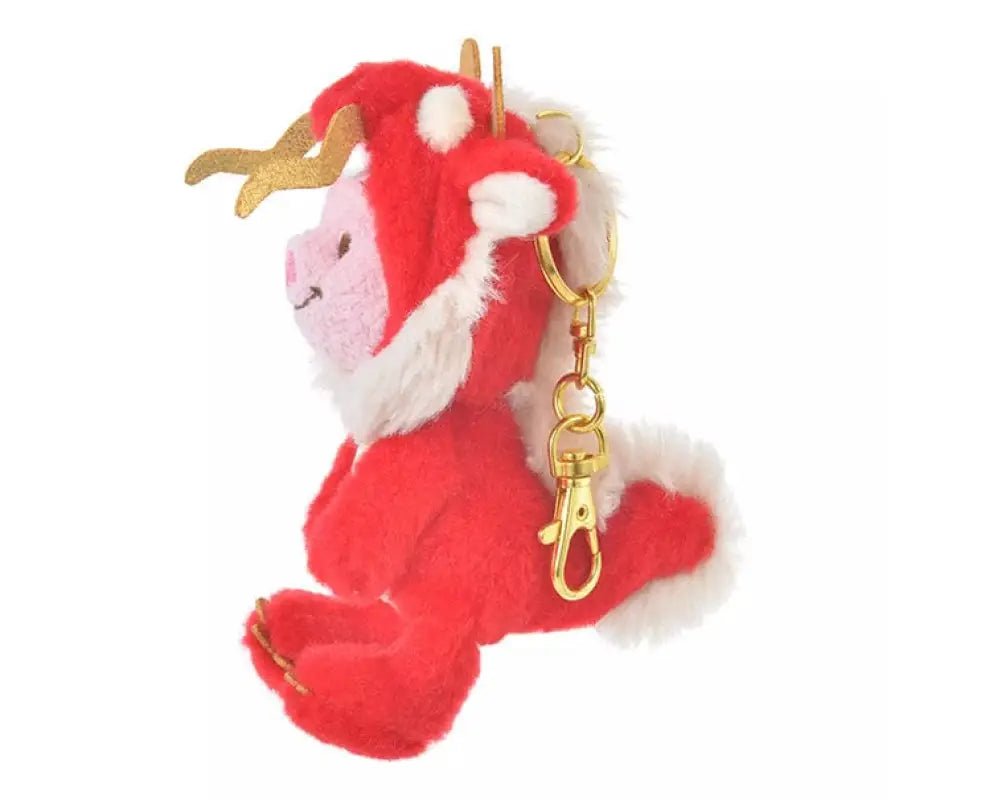 Disney Year of Dragon Piglet Plush Keychain - YOYO JAPAN