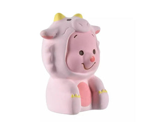 Disney Year of Dragon Pink Piglet Okimono Figure