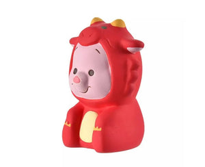 Disney Year of Dragon Red Piglet Okimono Figure