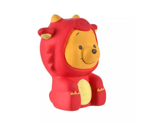 Disney Year of Dragon Red Winnie - the - Pooh Okimono Figure