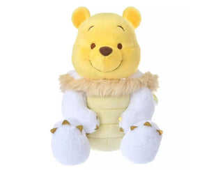 Disney Year of Dragon White Winnie - the - Pooh Plush (M)