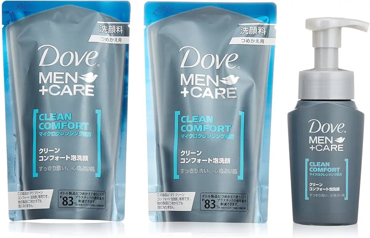 Dove Clean Comfort Foaming Facial Cleanser (130 ml) - YOYO JAPAN