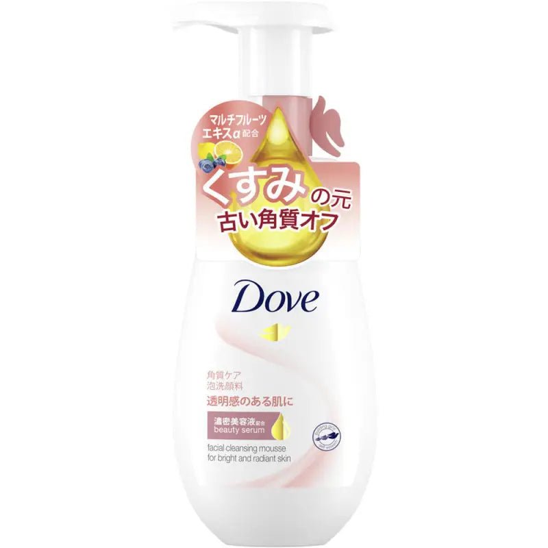 Dove Facial Cleansing Mousse For Bright & Radiant Skin 160ml - Japanese Cleansing Mousse - YOYO JAPAN