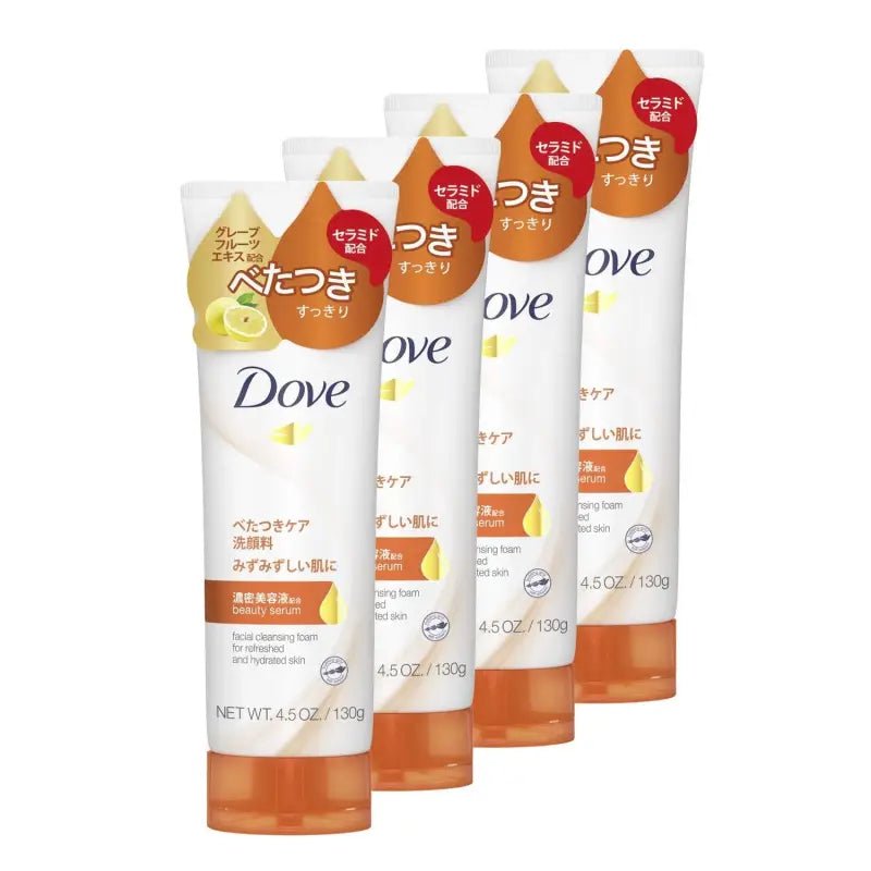 Dove Fresh Face Washer Sebum Sticky Oily Skin 130G X 4 - YOYO JAPAN