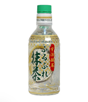 Authentic Uji Matcha Furufure 340 mL bottled matcha water, before mix

