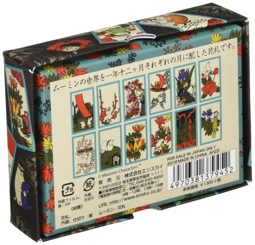 ENSKY 379452 Japanese Playing Cards Hanafuda The Moomins - YOYO JAPAN