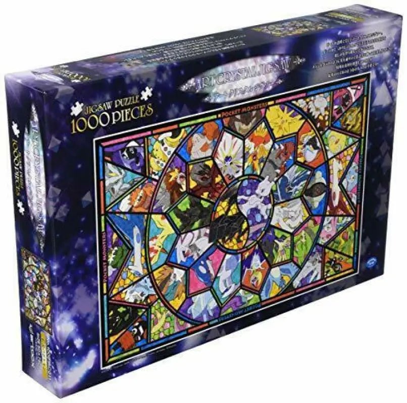 Ensky Art Crystal Jigsaw 1000 Piece Jigsaw Puzzle Legendary Pokemon 1000 - ac011