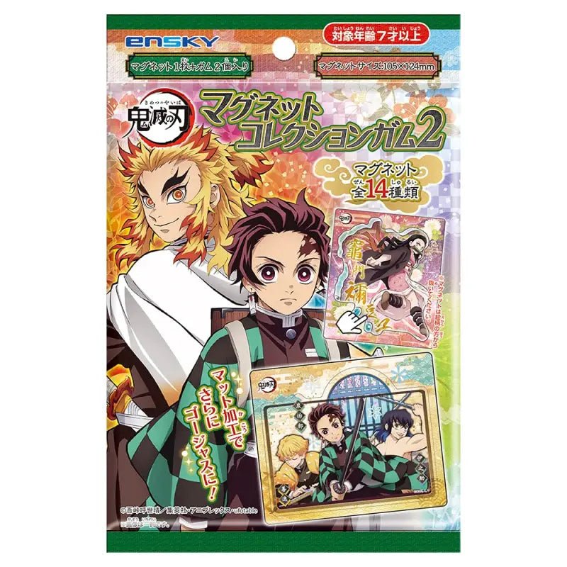 ENSKY Demon Slayer: Kimetsu No Yaiba Magnet Collection Gum 2 14Pack Box