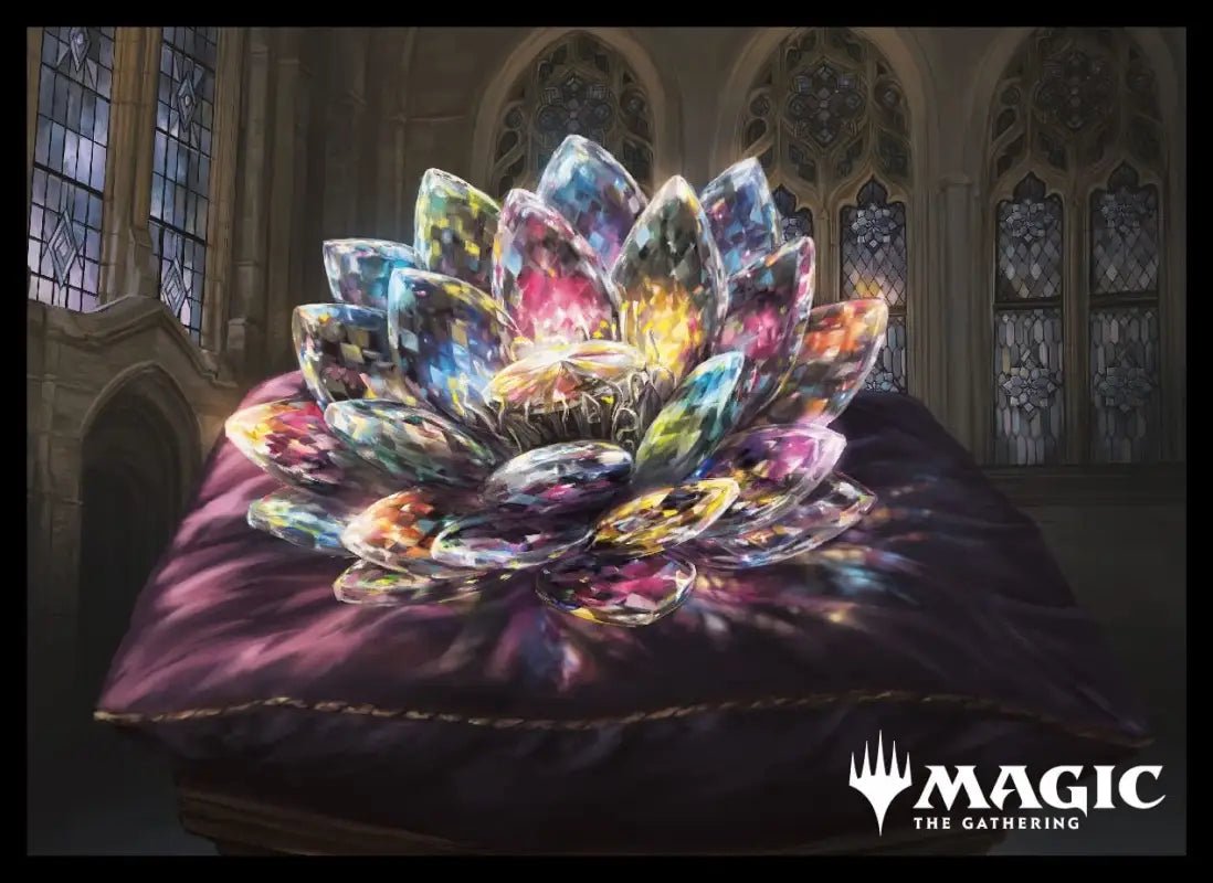 ENSKY Magic: The Gathering Card Sleeve Commander Legends 'Jeweled Lotus' Mtgs - 204