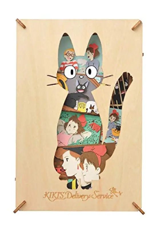 ENSKY Paper Theater Pt - Wl13 Wood Style Studio Ghibli Kiki'S Delivery Service - YOYO JAPAN