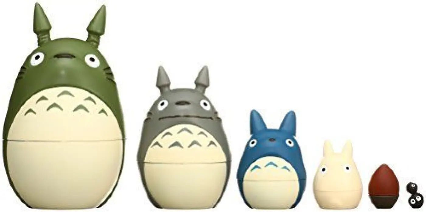 Ensky Studio Ghibli Works Totoro Matryoshka - YOYO JAPAN