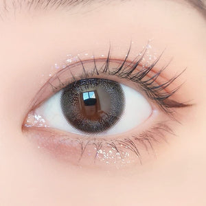 Envie 1 Day Color Contacts [1 Box 30 Pieces] 14.0Mm Champagne Gray/ - 4.50 - No Prescription Needed - Made In Japan